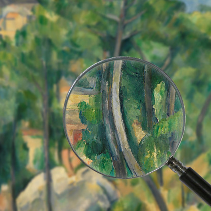 Visualizza Sul Mare A L'Estaque Paul Cézanne pcz135 quadro stampato su tela