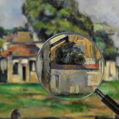 Rive Della Marna Paul Cézanne pcz144 quadro stampato su tela