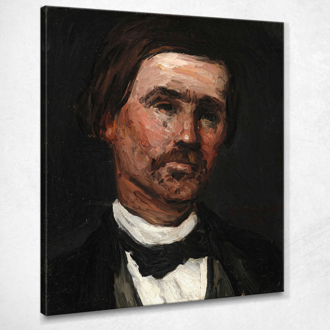 Testa Di Un Uomo Paul Cézanne pcz157 quadro stampato su tela Testa Di Un Uomo Paul Cézanne pcz157 quadro stampato su tela