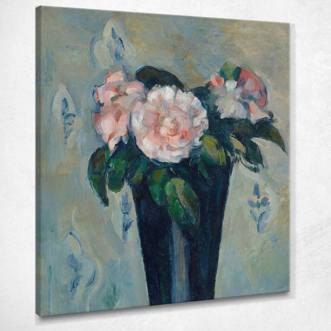Il Vaso Blu Scuro Paul Cézanne pcz171 quadro stampato su tela Il Vaso Blu Scuro Paul Cézanne pcz171 quadro stampato su tela
