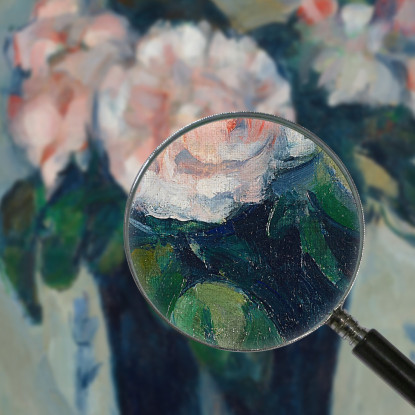 Il Vaso Blu Scuro Paul Cézanne pcz171 quadro stampato su tela