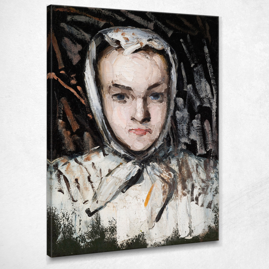 Marie Cézanne La Sorella Dell'Artista Paul Cézanne pcz183 quadro stampato su tela Marie Cézanne La Sorella Dell'Artista Paul Cézanne pcz183 quadro stampato su tela