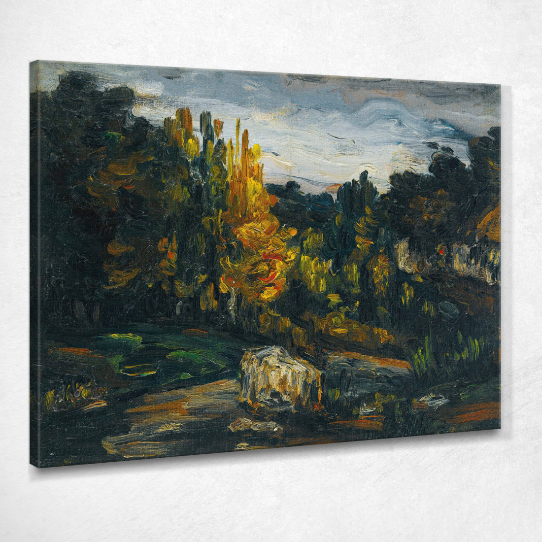 Paesaggio Paul Cézanne pcz193 quadro stampato su tela Paesaggio Paul Cézanne pcz193 quadro stampato su tela