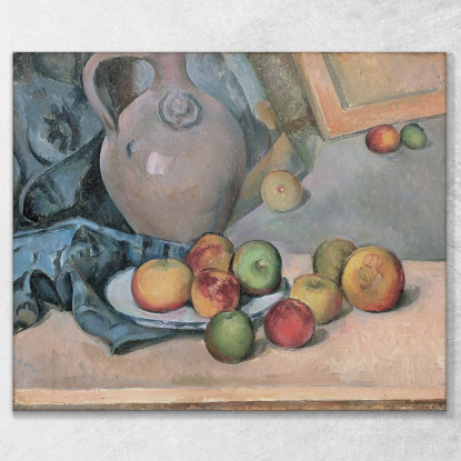 Brocca In Gres Paul Cézanne pcz216 quadro stampato su tela