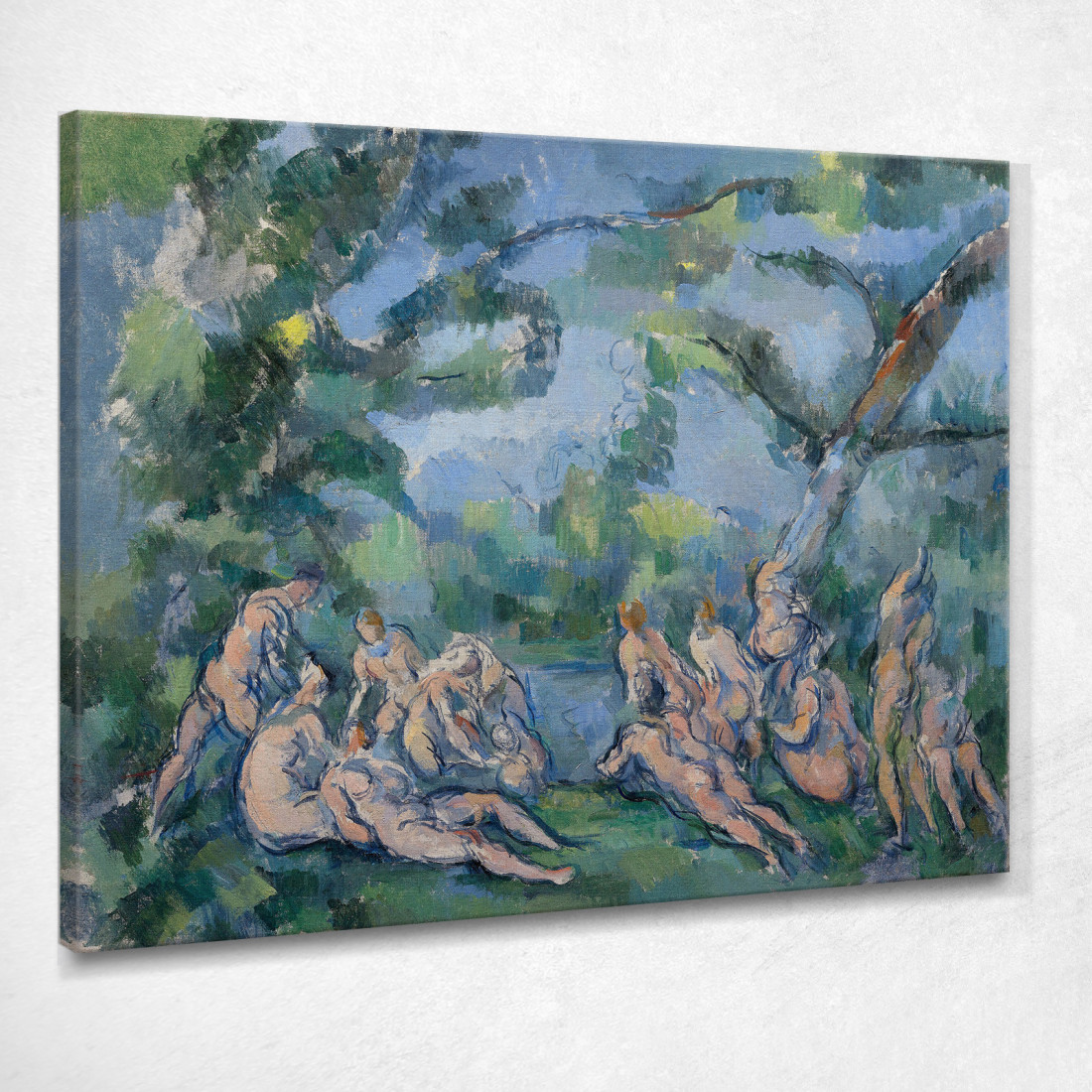 I Bagnanti Paul Cézanne pcz222 quadro stampato su tela I Bagnanti Paul Cézanne pcz222 quadro stampato su tela