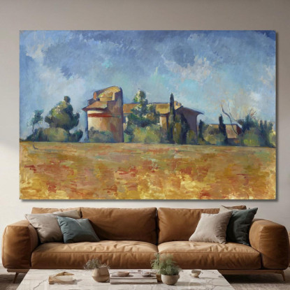 La Piccionaia Di Bellevue Paul Cézanne pcz231 quadro stampato su tela