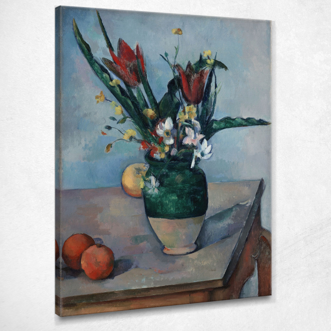 Il Vaso Di Tulipani Paul Cézanne pcz235 quadro stampato su tela Il Vaso Di Tulipani Paul Cézanne pcz235 quadro stampato su tela
