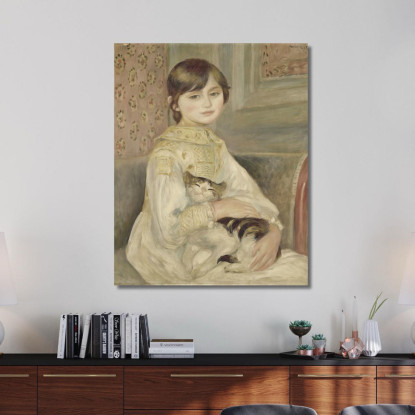 Giulia Manet Pierre-Auguste Renoir par11 quadro stampato su tela