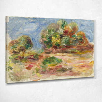 Paesaggio Di Cagnes Pierre-Auguste Renoir par63 quadro stampato su tela