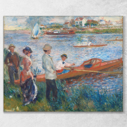 Rematori A Chatou 1879 Pierre-Auguste Renoir par73 quadro stampato su tela