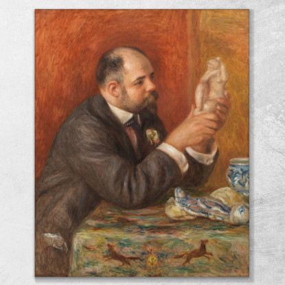 Ritratto Di Ambroise Vollard 1908 Pierre-Auguste Renoir par90 quadro stampato su tela