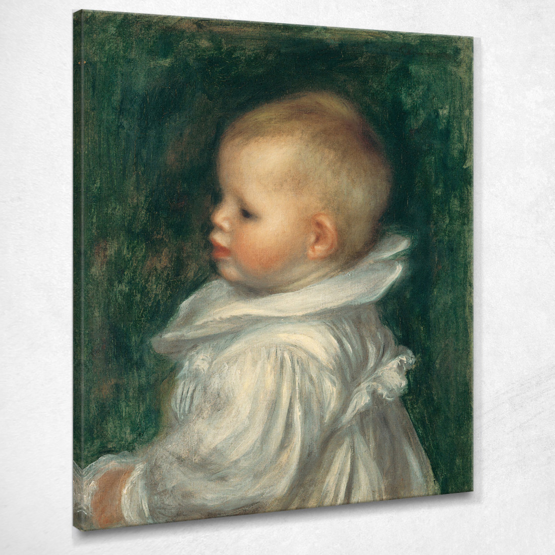 Ritratto Di Claude Renoir 1902 Pierre-Auguste Renoir par91 quadro stampato su tela Ritratto Di Claude Renoir 1902 Pierre-Auguste Renoir par91 quadro stampato su tela