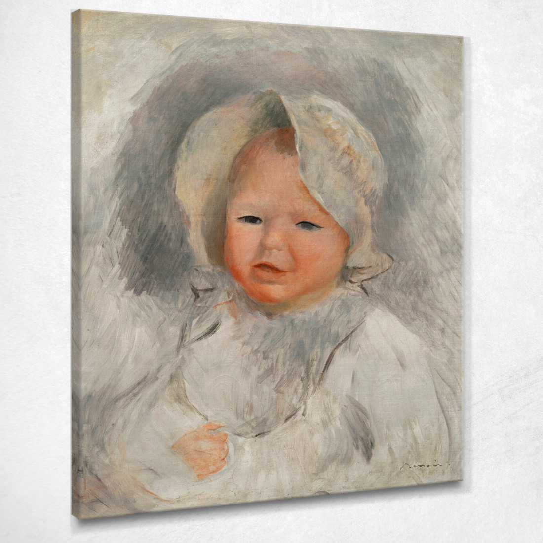 Ritratto Del Figlio Dell'Artista 1885 Pierre-Auguste Renoir par97 quadro stampato su tela Ritratto Del Figlio Dell'Artista 1885 Pierre-Auguste Renoir par97 quadro stampato su tela