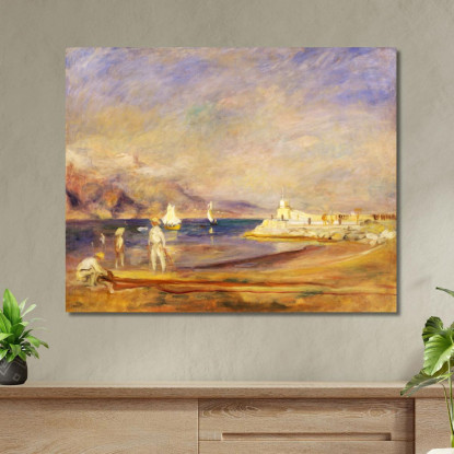 St. Tropez Pierre-Auguste Renoir par105 quadro stampato su tela