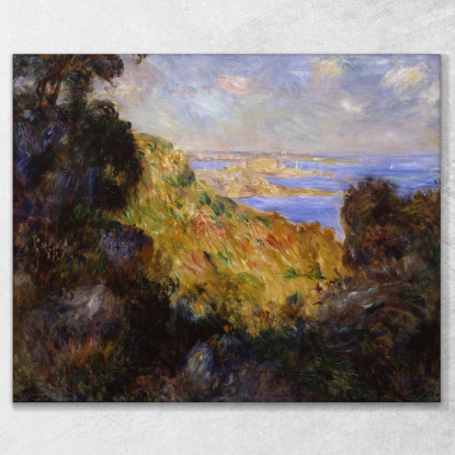 Bagno Di Salerno Pierre-Auguste Renoir par119 quadro stampato su tela