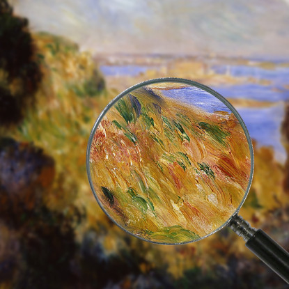 Bagno Di Salerno Pierre-Auguste Renoir par119 quadro stampato su tela