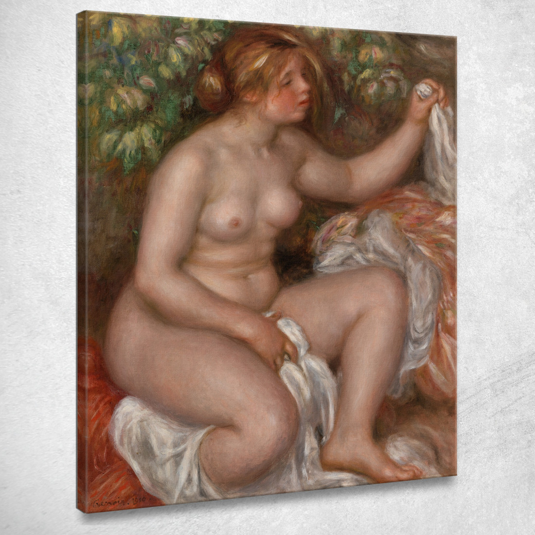 Dopo Il Bagno Pierre-Auguste Renoir par134 quadro stampato su tela Dopo Il Bagno Pierre-Auguste Renoir par134 quadro stampato su tela