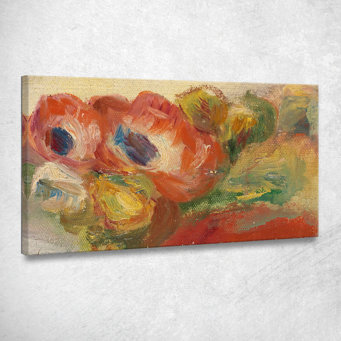 Anemoni Pierre-Auguste Renoir par143 quadro stampato su tela Anemoni Pierre-Auguste Renoir par143 quadro stampato su tela