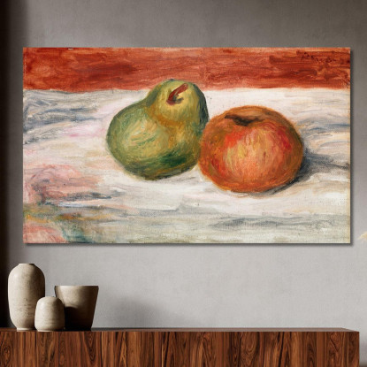 Mela E Pera Mela E Pera Pierre-Auguste Renoir par144 quadro stampato su tela