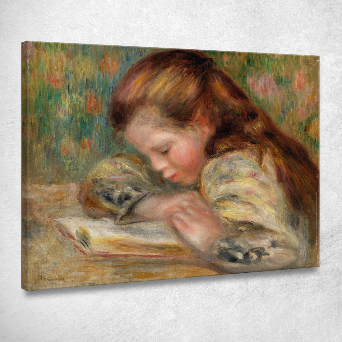 Lettura Del Bambino Lettura Del Bambino Pierre-Auguste Renoir par178 quadro stampato su tela Lettura Del Bambino Lettura Del Bambino Pierre-Auguste Renoir par178 quadro stampato su tela
