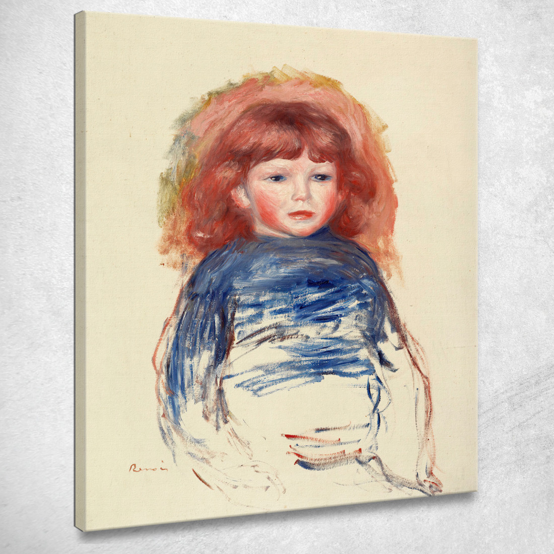 Cocco Pierre-Auguste Renoir par191 quadro stampato su tela Cocco Pierre-Auguste Renoir par191 quadro stampato su tela