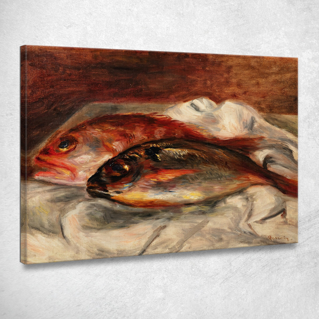 Orate E Scorfani Pierre-Auguste Renoir par200 quadro stampato su tela Orate E Scorfani Pierre-Auguste Renoir par200 quadro stampato su tela