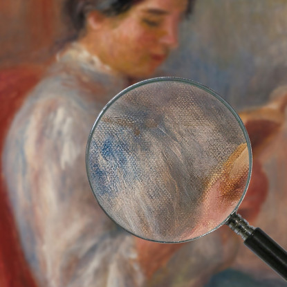 Lettura Della Donna Pierre-Auguste Renoir par219 quadro stampato su tela