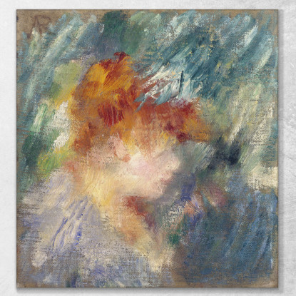 Giovanna Samary Pierre-Auguste Renoir par264 quadro stampato su tela