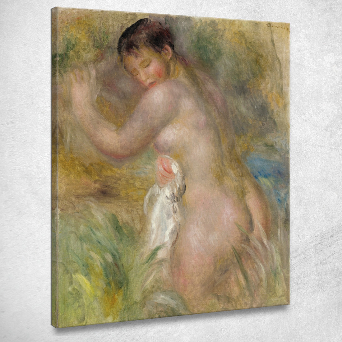 La Bagnante Pierre-Auguste Renoir par276 quadro stampato su tela La Bagnante Pierre-Auguste Renoir par276 quadro stampato su tela