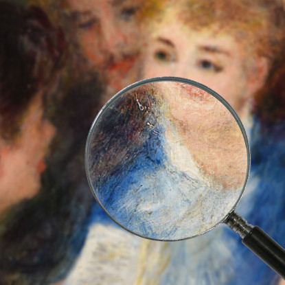 Leggere Il Ruolo Pierre-Auguste Renoir par281 quadro stampato su tela