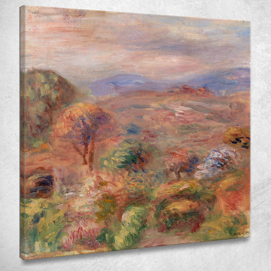 Paesaggio Paesaggistico 5 Pierre-Auguste Renoir par289 quadro stampato su tela Paesaggio Paesaggistico 5 Pierre-Auguste Renoir par289 quadro stampato su tela