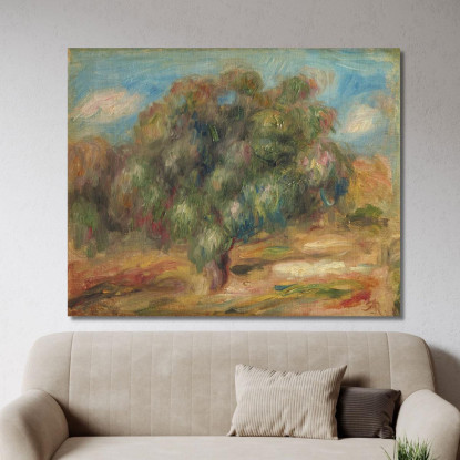 Paesaggio 3 Pierre-Auguste Renoir par293 quadro stampato su tela