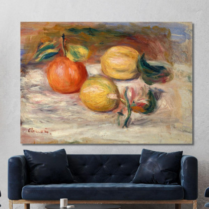 Limoni E Arancia Pierre-Auguste Renoir par320 quadro stampato su tela