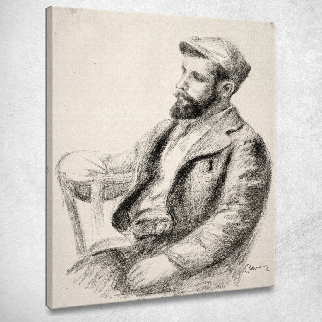 Luigi Poteri Pierre-Auguste Renoir par326 quadro stampato su tela Luigi Poteri Pierre-Auguste Renoir par326 quadro stampato su tela