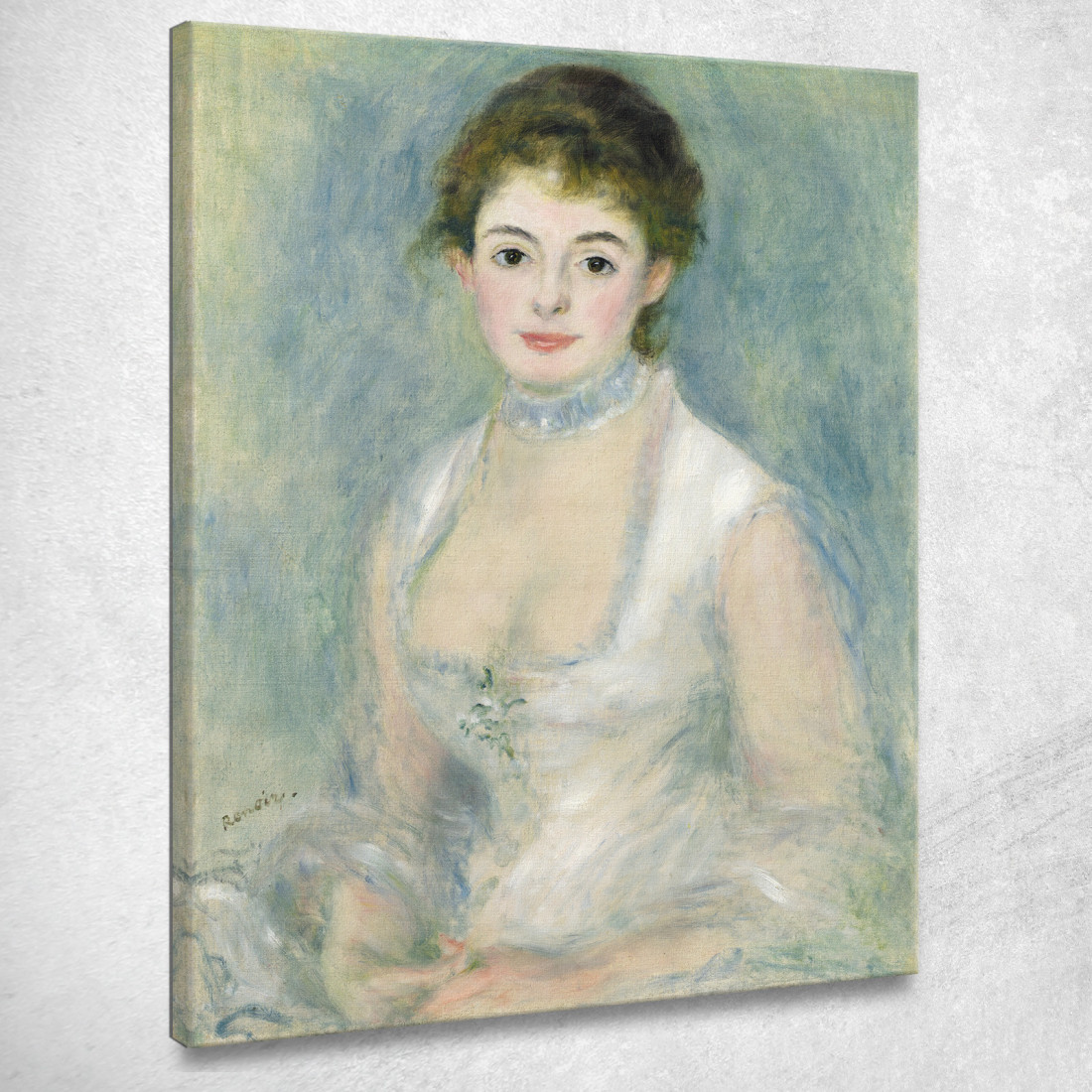 Madame Henriot Pierre-Auguste Renoir par335 quadro stampato su tela Madame Henriot Pierre-Auguste Renoir par335 quadro stampato su tela