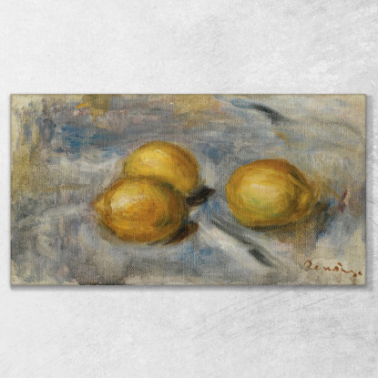 Natura Morta Con Limoni Pierre-Auguste Renoir par353 quadro stampato su tela