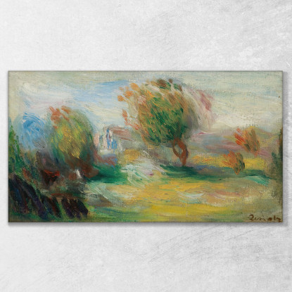 Paesaggio 5 Pierre-Auguste Renoir par377 quadro stampato su tela