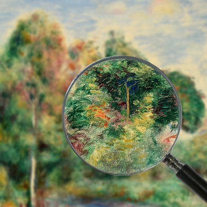 Paesaggio 8 Pierre-Auguste Renoir par380 quadro stampato su tela