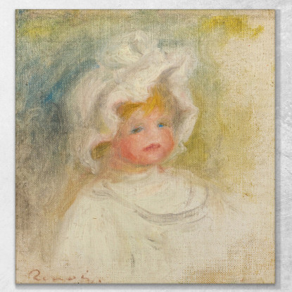 Ritratto Di Coco Renoir Pierre-Auguste Renoir par422 quadro stampato su tela