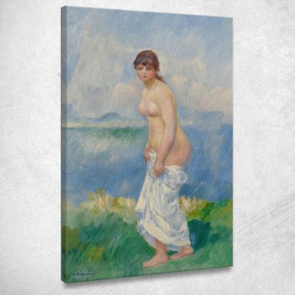 Bagnante In Piedi Pierre-Auguste Renoir par453 quadro stampato su tela