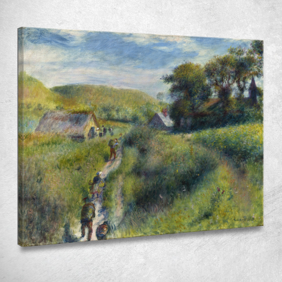 La Raccolta Delle Cozze Pierre-Auguste Renoir par475 quadro stampato su tela La Raccolta Delle Cozze Pierre-Auguste Renoir par475 quadro stampato su tela