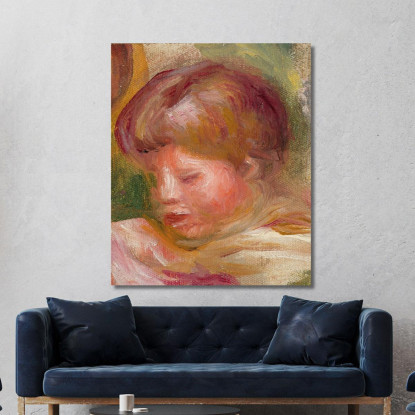 Testa Di Donna 2 Pierre-Auguste Renoir par488 quadro stampato su tela