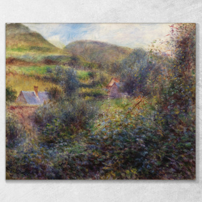 Dintorni Di Berneval Pierre-Auguste Renoir par561 quadro stampato su tela