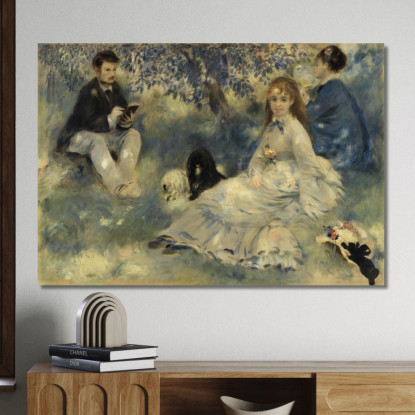 Famiglia Henriot Pierre-Auguste Renoir par569 quadro stampato su tela