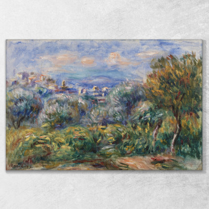 Paesaggio Pierre-Auguste Renoir par571 quadro stampato su tela