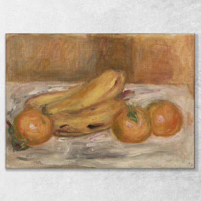 Arance E Banane Pierre-Auguste Renoir par584 quadro stampato su tela