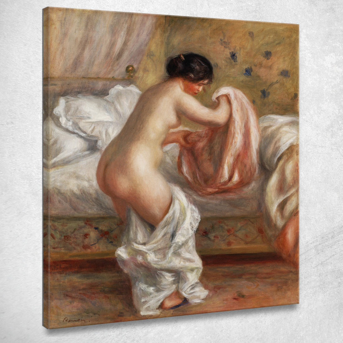 In Aumento Pierre-Auguste Renoir par601 quadro stampato su tela In Aumento Pierre-Auguste Renoir par601 quadro stampato su tela
