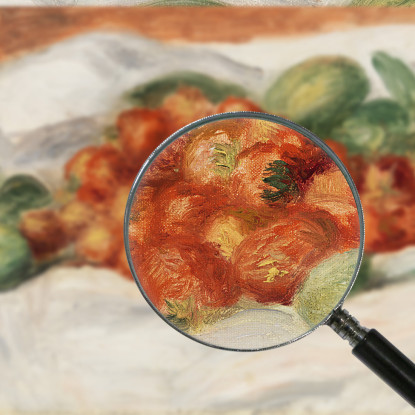 Fragole E Mandorle Pierre-Auguste Renoir par604 quadro stampato su tela