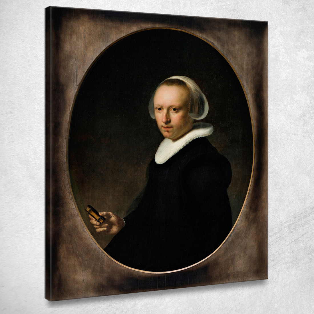 Ritratto Di Una Donna Di 39 Anni Rembrandt van Rijn rvr119 quadro stampato su tela Ritratto Di Una Donna Di 39 Anni Rembrandt van Rijn rvr119 quadro stampato su tela