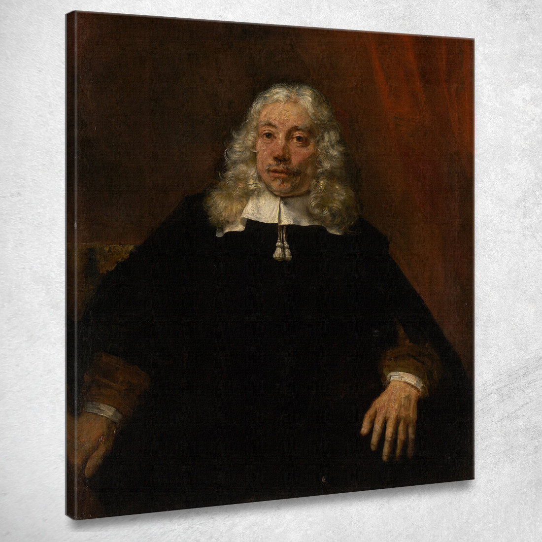Ritratto Di Un Uomo Dai Capelli Bianchi Rembrandt van Rijn rvr131 quadro stampato su tela Ritratto Di Un Uomo Dai Capelli Bianchi Rembrandt van Rijn rvr131 quadro stampato su tela